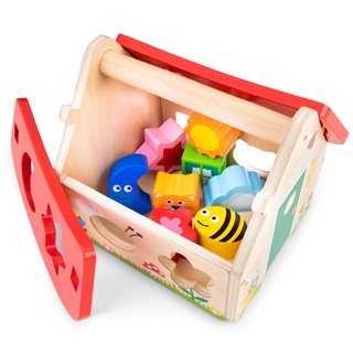 Shape sorting house